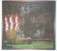 Pipe 1986 22x28 Original Painting by Aaron Fink - 1 Pipe 1986 22x28 Original Painting by Aaron Fink - 1
