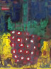 Red Raspberry 1992 39x32 Works on Paper (not prints) by Aaron Fink - 0