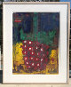 Red Raspberry 1992 39x32 Works on Paper (not prints) by Aaron Fink - 1