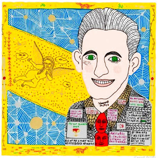 1944 Limited Edition Print - Howard Finster 1944 Limited Edition Print - Howard Finster
