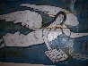 Book of Life and Death (original metal panel From Paradise Garden) 30x120 Original Painting by Howard Finster - 0 Book of Life and Death (original metal panel From Paradise Garden) 30x120 Original Painting by Howard Finster - 0