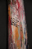 Hell Themed Painted  - Early Gourd 49 in Huge Original Painting by Howard Finster - 8