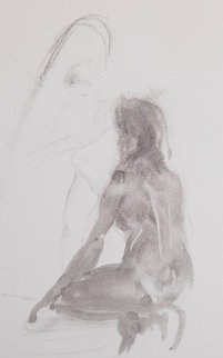 Untitled Monotype 1986 Works on Paper (not prints) - Eric Fischl Untitled Monotype 1986 Works on Paper (not prints) - Eric Fischl