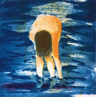 Untitled (Boy in Blue Water) 1988 Limited Edition Print - Eric Fischl Untitled (Boy in Blue Water) 1988 Limited Edition Print - Eric Fischl