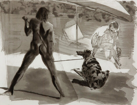 Beach 1987 Limited Edition Print - Eric Fischl