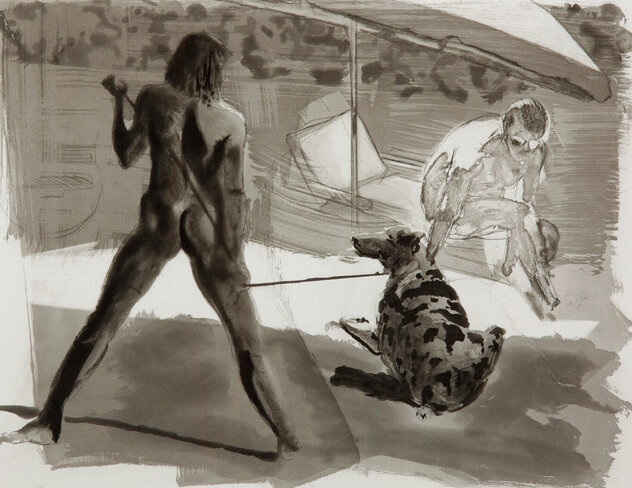 Beach 1987 Limited Edition Print by Eric Fischl