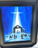 A Holy Night 26x22 - Christmas Original Painting by Stephen Fishwick - 2