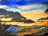 Untitled Seascape 2018 24x36 Original Painting by Stephen Fishwick - 2