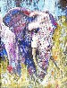 Old Soul 2021 Embellished - Elephant Limited Edition Print by Stephen Fishwick - 0