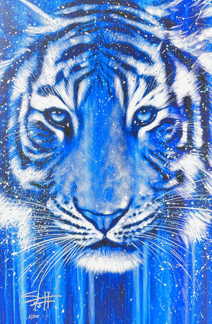 Surreal Gaze 2021 Embellished Giclee on Canvas Limited Edition Print - Stephen Fishwick
