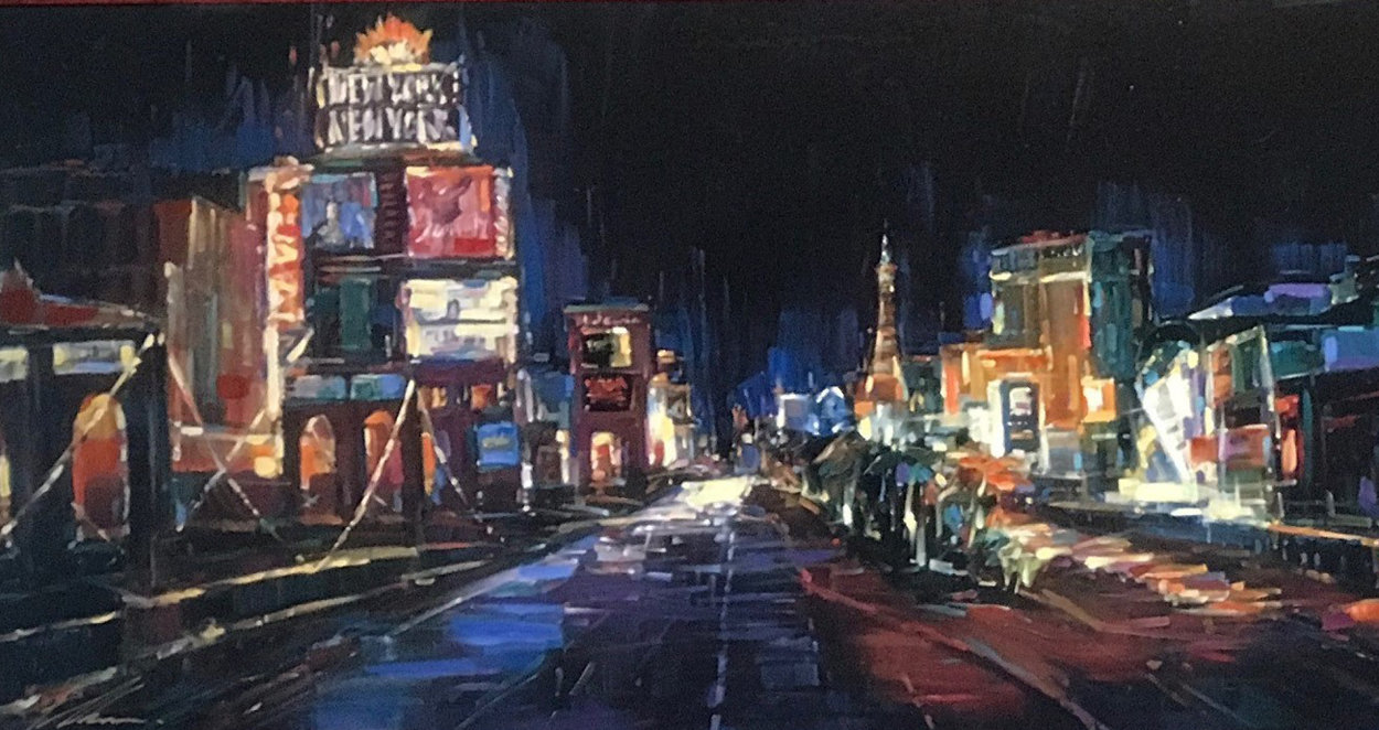 City of Lights 2005 Huge - Las Vegas, Nevada Limited Edition Print by Michael Flohr