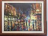 Evening Out 2002 48x60 Huge Original Painting by Michael Flohr - 7