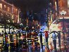 Evening Out 2002 48x60 Original Painting by Michael Flohr - 0 Evening Out 2002 48x60 Original Painting by Michael Flohr - 0