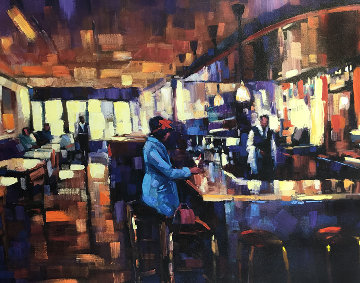Sweet Basil Embellished 2006Huge Limited Edition Print - Michael Flohr Sweet Basil Embellished 2006Huge Limited Edition Print - Michael Flohr