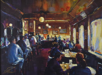 Happy Hour 2008 Embellished Limited Edition Print - Michael Flohr