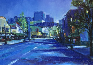 Little Italy 2007 Embellished Limited Edition Print - Michael Flohr Little Italy 2007 Embellished Limited Edition Print - Michael Flohr
