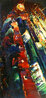 Liquid Conversations 2008 - 30x48 - Huge Original Painting by Michael Flohr - 0 Liquid Conversations 2008 - 30x48 - Huge Original Painting by Michael Flohr - 0