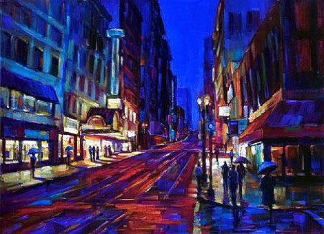 Streets of Gold 2007 - San Francisco, California Limited Edition Print - Michael Flohr