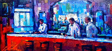 Three Tenders 2004 36x60 - Huge - Mural Size Original Painting - Michael Flohr Three Tenders 2004 36x60 - Huge - Mural Size Original Painting - Michael Flohr
