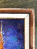 Eiffel Tower Oil 2019 25x15 - Paris, France Original Painting by Michael Flohr - 4