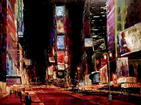 Good Times Square PP 2008 - Huge - NYC - New York Limited Edition Print - Michael Flohr