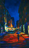 When in Rome 2006 - Huge - Italy - Framed Embellished Giclee on Canvas Limited Edition Print by Michael Flohr - 2