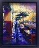 Lunch Date 2004 - Framed Embellished Giclee on Canvas Limited Edition Print by Michael Flohr - 1