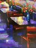 Lunch Date 2004 - Framed Embellished Giclee on Canvas Limited Edition Print by Michael Flohr - 2