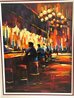 Midtown Bar 2002 -  56x44 - Huge Original Painting by Michael Flohr - 1
