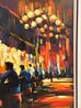 Midtown Bar 2002 -  56x44 - Huge Original Painting by Michael Flohr - 2