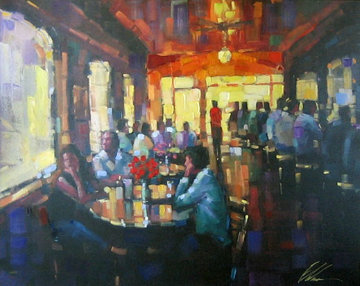 Sunset Grill Limited Edition Print - Michael Flohr Sunset Grill Limited Edition Print - Michael Flohr