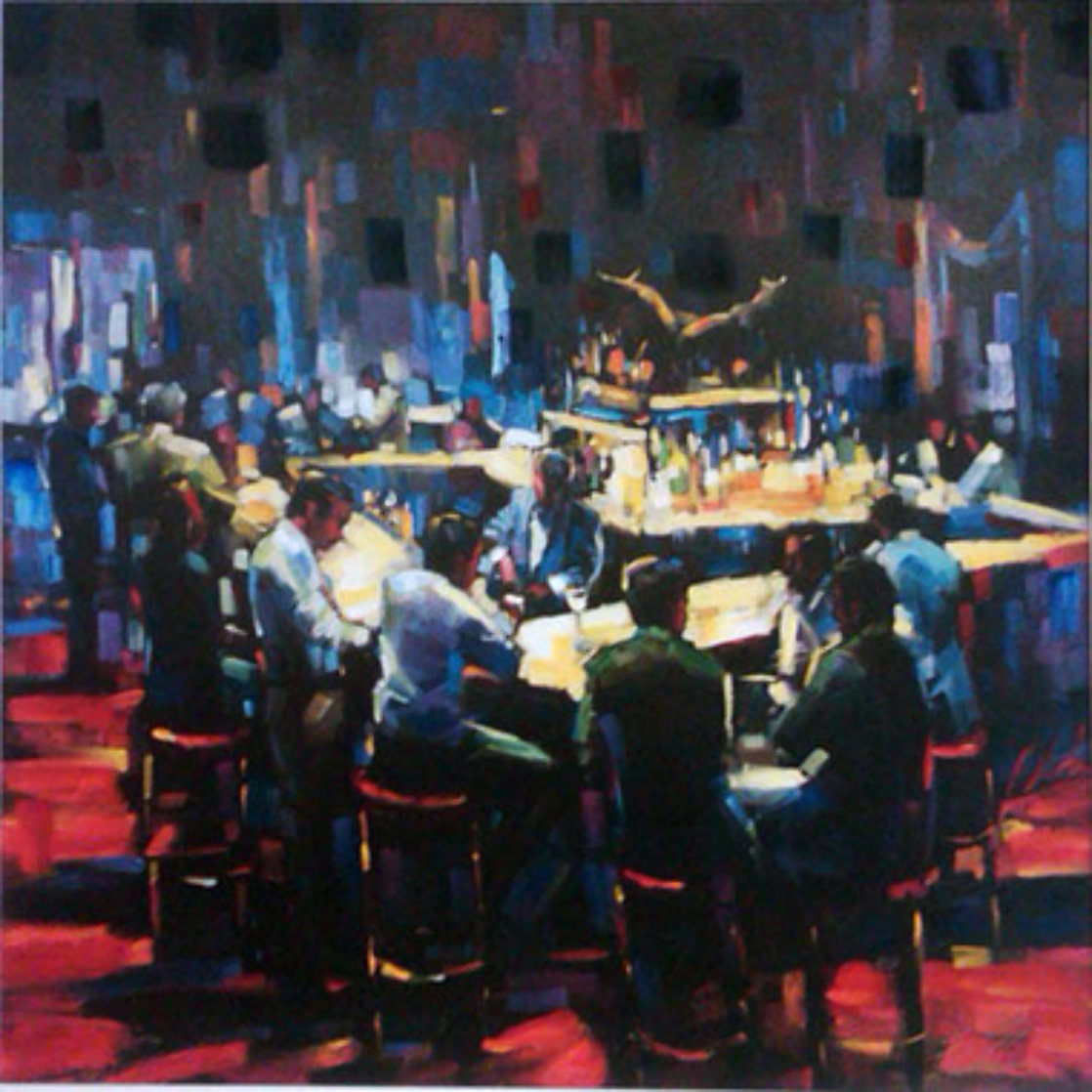 Stock Talk 2005 Huge Limited Edition Print by Michael Flohr