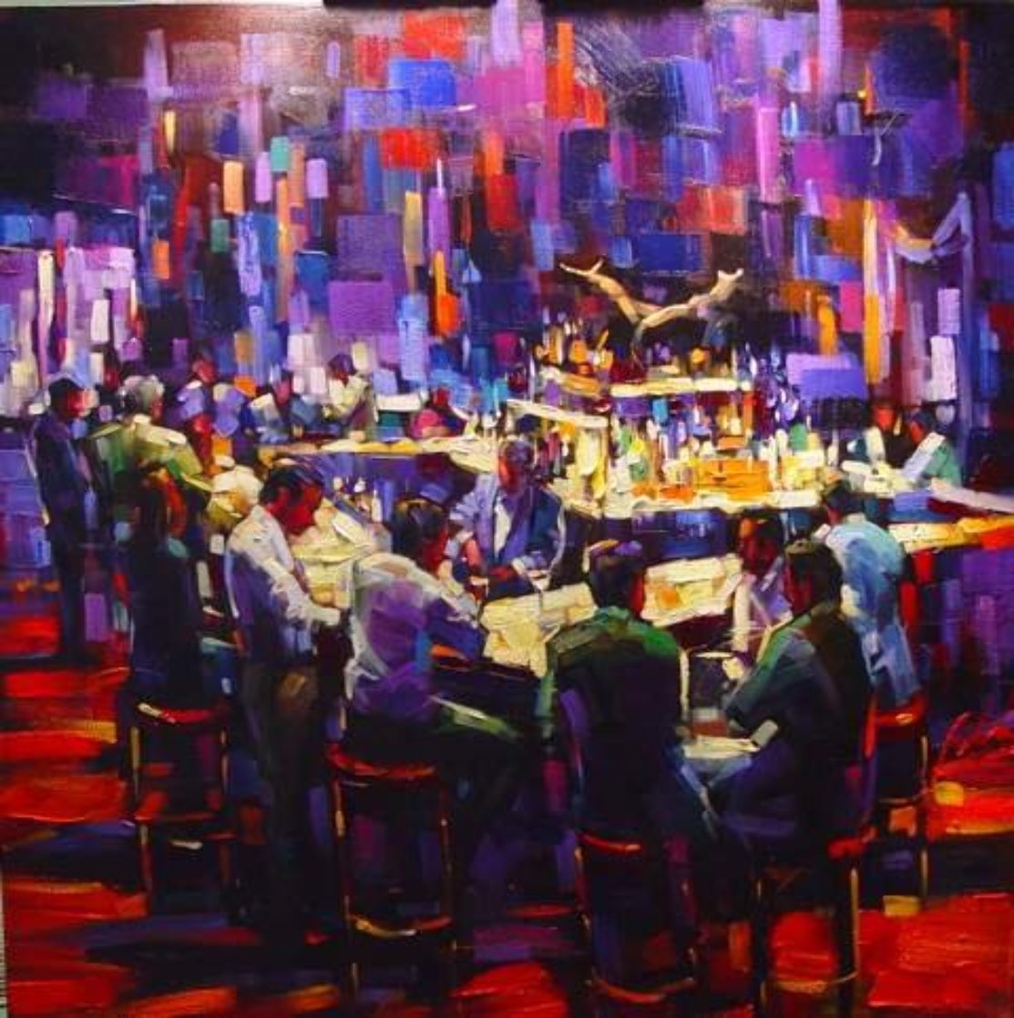 Stock Talk 2003 Huge Limited Edition Print by Michael Flohr