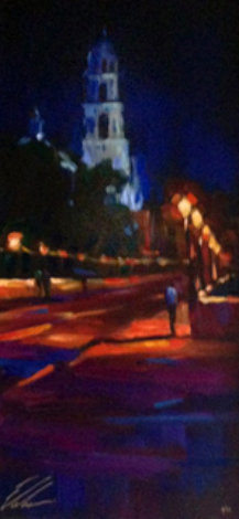 Bell Tower 2006 Embellished Limited Edition Print - Michael Flohr