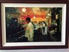 Friday Night 2002 - Framed  Embellished Giclee on Canvas - Huge Limited Edition Print by Michael Flohr - 1