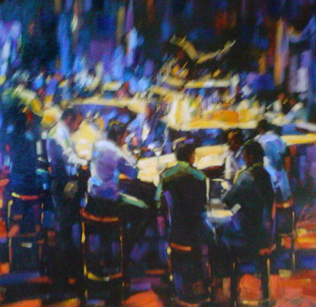 Stock Talk 2005 Huge Limited Edition Print by Michael Flohr
