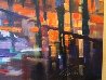 Royal Street New Orleans 2004 Embellished Huge - Louisiana Limited Edition Print by Michael Flohr - 2