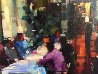 Crystal Cafe 2006 Embellished Limited Edition Print by Michael Flohr - 2