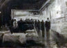 Nightlife in San Diego Drawing -  2004 44x37 Drawing by Michael Flohr - 0
