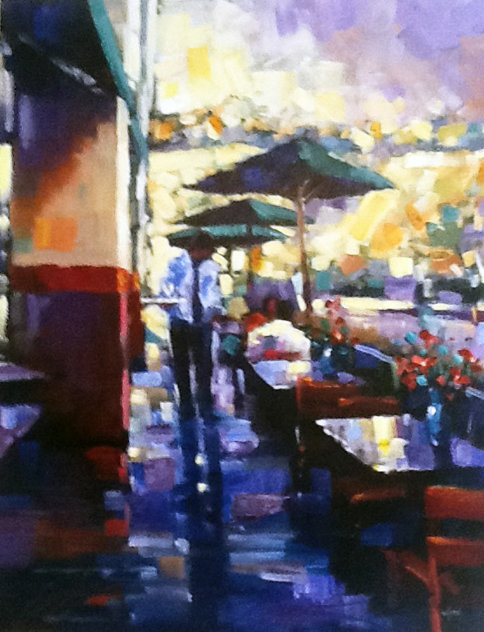 Lunch Date Embellished 2005 Limited Edition Print by Michael Flohr