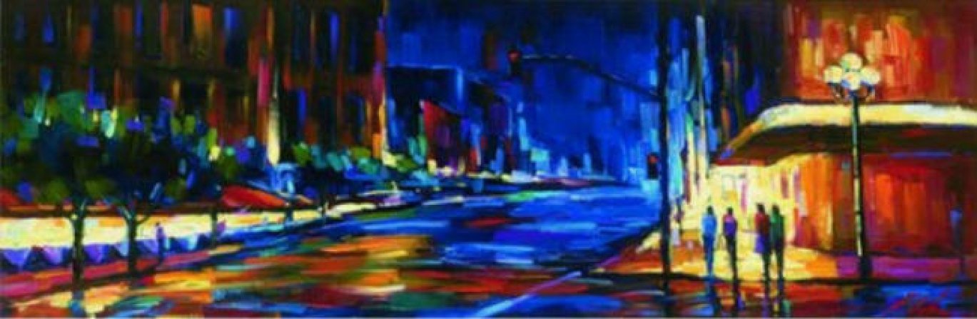 Uptown Embellished 2006 Limited Edition Print by Michael Flohr Uptown Embellished 2006 Limited Edition Print by Michael Flohr