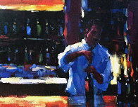 Uncorked 2007 Canvas  Huge Limited Edition Print by Michael Flohr - 0
