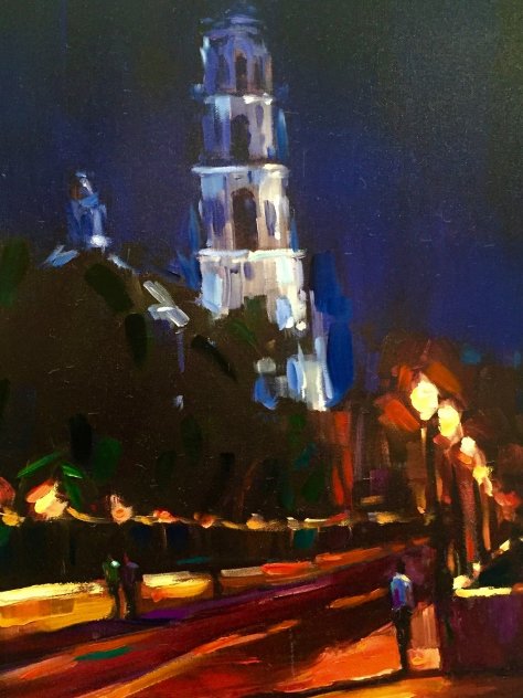 Bell Tower 2006 Embellished Limited Edition Print by Michael Flohr