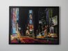 Good Times Square PP  2008 - Huge - New York, NYC - Framed Embellished Giclee Limited Edition Print by Michael Flohr - 2