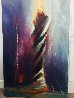 Ritual 1988 56x36 Original Painting by Larry Fodor - 1