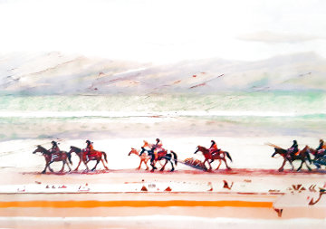 Journey Ponies 1980 Limited Edition Print - Larry Fodor Journey Ponies 1980 Limited Edition Print - Larry Fodor