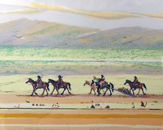 Journey Ponies 1980 Limited Edition Print by Larry Fodor