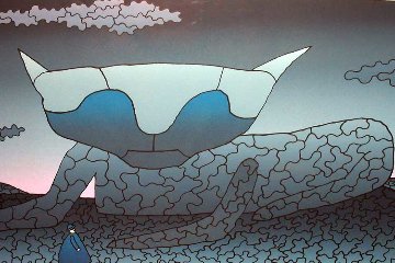 Souvenir D'alice 1973 HS Limited Edition Print - Jean Michel Folon Souvenir D'alice 1973 HS Limited Edition Print - Jean Michel Folon