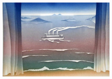 Toy Boat Limited Edition Print - Jean Michel Folon Toy Boat Limited Edition Print - Jean Michel Folon
