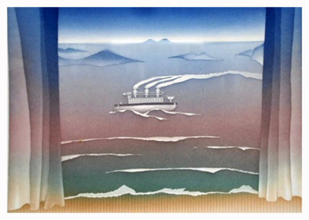 Toy Boat Limited Edition Print by Jean Michel Folon Toy Boat Limited Edition Print by Jean Michel Folon